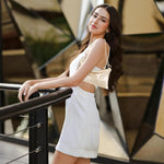 PALAY® Women Satin Evening Handbag Prom Clutch Purse Formal Cocktail Party Clutches Shoulder Bag with 2 Bag Chains