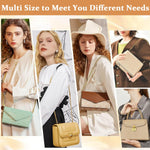 PALAY Gold Purse Chain for Crossbody Bags with Snap-In Buckles and 5 Size Options