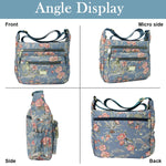 PALAY Crossbody Bag for Women with Multi Pocket 2 PCS Set and Adjustable Shoulder Strap