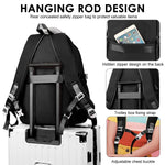 PALAY School Backpack for Students with 3 Zip Compartments and Padded Shoulder Straps | Khaki Casual Style