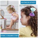 PALAY® Hair Bows for Kids Girls Cute Bow Hair Clips for Girls Barrettes Hair Accessories for Girl Teens (Butterfly)