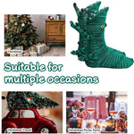 PALAY Floor Socks for Women featuring Handmade Knit Non-slip Design | Cozy Green Winter Gift