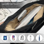 PALAY Hobo Bag for Women with Convertible Backpack Design and Black PU Material | Stylish Shoulder Tote