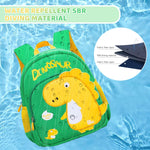 PALAY School Backpack for Kids with 36×29×16cm Capacity and Side Zipper | Waterproof Dinosaur Print