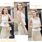 PALAY® Shoulder Bags Crossbody Bag Purses Handbags Crystals Rhinestone Evening Bag for Women Clutch Purse with Chain