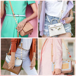 PALAY Bag Extender Chain for Purse and Handbag featuring Quick Connection Clasps 12PCS 5.7–6.7in | Golden Metal Strap Charm