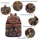 PALAY Bohemian Laptop Backpack for Travel and School featuring 38×33×9cm Size | Massage Cushioned Straps