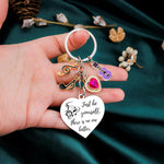 PALAY® Taylor Swift Music Lover Keychain Gifts, Inspirational Keyring Heart Charm Music Note Charm Keyring Gift for Fans Teen Girls Daughter Women Cute Keychains