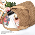 PALAY® Straw Beach Bag for Women Summer Woven Beach Tote Bags Shoulder Handbags Boho Bag