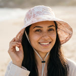 PALAY Wide Brim Bucket Hat for Women Sun Protection
