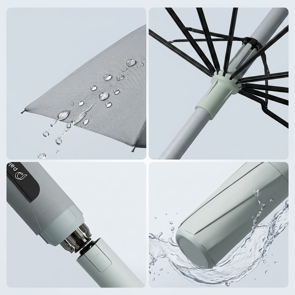 PALAY Compact Inverted Umbrella for Men & Women