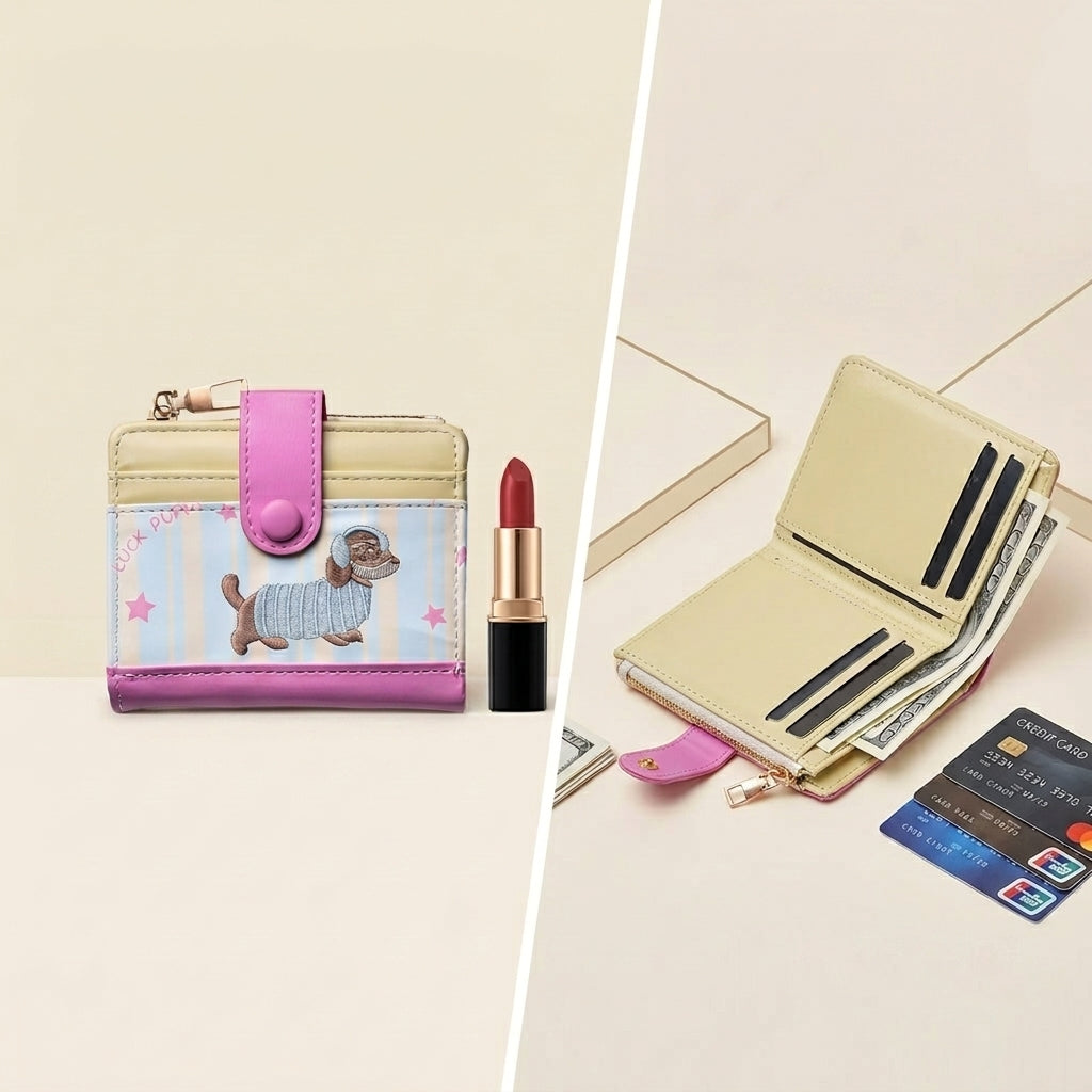 PALAY Kawaii Card Holder Wallet for Girls