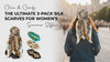 Chic & Comfy: The Ultimate 3-Pack Silk Scarves for Women’s Summer Style