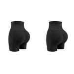 PALAY® Butt Lifter Padded Underwear Women Hip Pads Enhancer Shapewear Shorts Seamless Tummy Control Panties Shaper Fake Pad S Black 2PCS