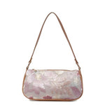 PALAY® Shoulder Bag for Woman Beaded Floral Square Sequin Bag Top Handle Underarm Shoulder Handbags