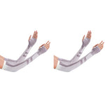 PALAY® Hand Cover Arm Sleeves for Women UV Protection Summer UPF 50 Sun Gloves Bike Golf Hiking Driving Quick Dry Breathable 2 PCS
