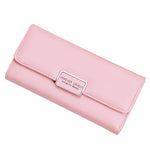 PALAY® Hand Wallet for Women, Girls Stylish Latest PU Long Women Wallet for Ladies, Girls Hand Purse Wallet Card Bag Fashion Wallet Clutch Bag for Women, Long Wallet for Women, Girls Gift - Pink