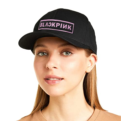 PALAY® BLACK & PINK Fashion Print Baseball Hat,Breathable Unisex Cap for Men and Women,Fans Gift,Adjustable Size