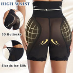 PALAY® Hip Pads for Women Hip Dip Enhancer Shapewear High Waist Butt Lifter Pad Panties XL 2 PCS Black