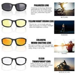 PALAY Riding Goggles for Men with UV400 Protection and Adjustable Elastic Belt | 2 Pack