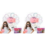 PALAY® Hair Gem Stamper Quick Stapler for Girls Sparkle Rhinestones Machine With 360PCS Glitter Gems Kit for Kids Adults Bling Styling Tool Seconds