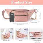 PALAY® Chest Bag for Women Fashion Crossbody Bag Phone Bag Stylish Nylon Crossbody Shoulder Bag Mobile Cell Phone Holder Pocket Purse Wallet Sling Bag Mini Shoulder Bags (Pink )