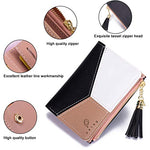 SANNIDHI® Small Women's Wallet -PU Leather Multi Wallets | Credit Card Holder | Coin Purse Zipper -Small Secure Card Case/Gift wallet for women and girls