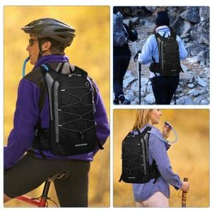 PALAY® Backpack for Cycling, Running and MTB Racking with 2L Hydration Bag for Men and Women