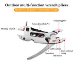 PALAY® Pocket Pliers & Wrench Screwdriver Set for Household Patio Outdoor Daily Use, Multitool with Safety Lock and Clip -4 in 1