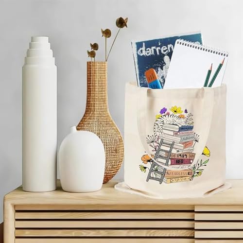 PALAY® Taylor Tote Bag with Zipper Inner Pocket Singer Album Inspired Fans Gifts Music Lovers Reusable Canvas Bags