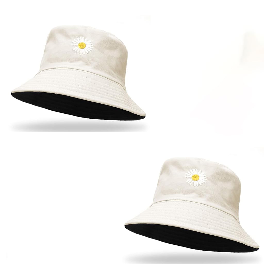 PALAY Women Bucket Hat for Sun and Beach with Ventilation Holes | Foldable Cotton Cap