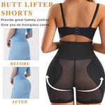 PALAY® Hip Pads for Women Dip Enhancer Shapewear High Waist Butt Lifter Pad Panties L 2PCS Black