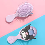 PALAY® Hair Brush for Girls Kuromi Purple PaddleCute Cartoon Comb for Baby Girl