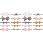PALAY® 20PCS Bow Hair Bands for Baby Girls Boys Handmade Hairband Cute Elastic Headbands Soft Nylon Head Band Newborn Infant Toddlers