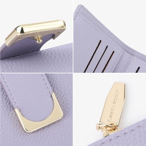 PALAY® Small Wallets For Women Girls PU Leather Fashion Purse for Women Wallet Bifold Purse Safe RFID Blocking Wallet Card Holder Women Gift Mother's Day Gift