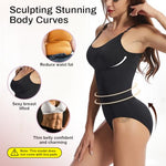 PALAY® Bodysuit for Women Tummy Control Shapewear Seamless Sculpting Thong Waist Trainer Sculpting Body Shaper Tank Top