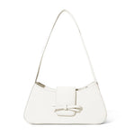 PALAY Shoulder Bag for Women featuring Bow Charm and Snap & Zipper Closure | 27x14cm Patent Leather