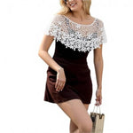 PALAY Lace Shawl Poncho Cape for Women featuring Floral Hollow Out Knit | Elegant White Wrap
