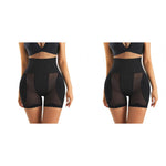 PALAY Hip Pads for Women with 2 Insert Pads and High Waist Dacron Shapewear 70cm Black