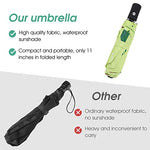 PALAY® Umbrella for Women, Ultra-Light and Small Mini Umbrella with Carrying Pouch, Windproof Travel Umbrella Automatic Folding Umbrella for Man, Women, Kids, Girls, Boys