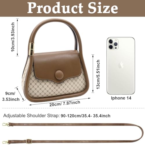 PALAY® Fashion Women Handbag Crossbody Bag PU Print Small Sling Bag Bag with Adjustable Shoulder Belt Christmas Gift