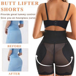 PALAY® Hip Pads for Women Hip Dip Pads, Enhancer Shapewear for Women High Waist Shapewear Butt Lifter Pad Panties, M 3 PCS Black