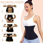 PALAY® Waist Trainer for Women Waist Cincher Shapewear for Women Tummy Control Workout Body Shaper Adjustable Workout Girdle, XL