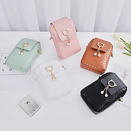 PALAY Small Crossbody Bag for Daily Use with 3 Layer Design and Headphone Port | PU Leather