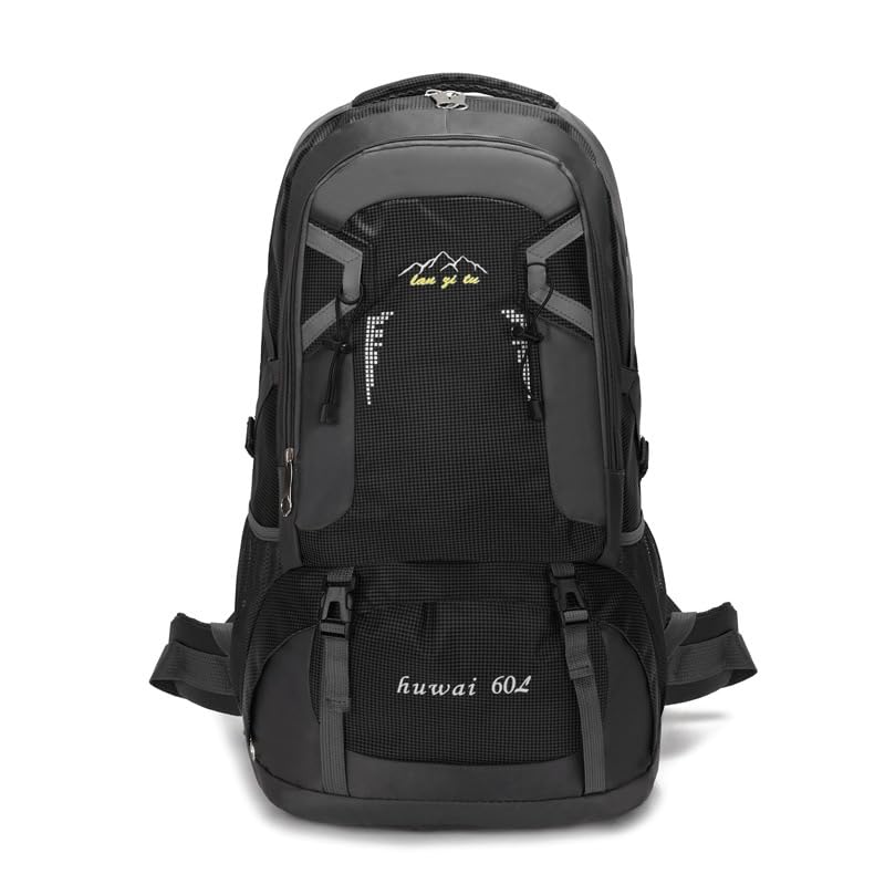 PALAY® Hiking Backpack - Ultra Lightweight Packable Backpack for Travel Camping, Hiking Back Pack Waterproof Foldable Daypack for Men Women Black
