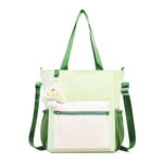 PALAY Tote Bag for Women featuring Removable Shoulder Strap with 27x34cm Capacity | Nylon Crossbody Purse for Girls