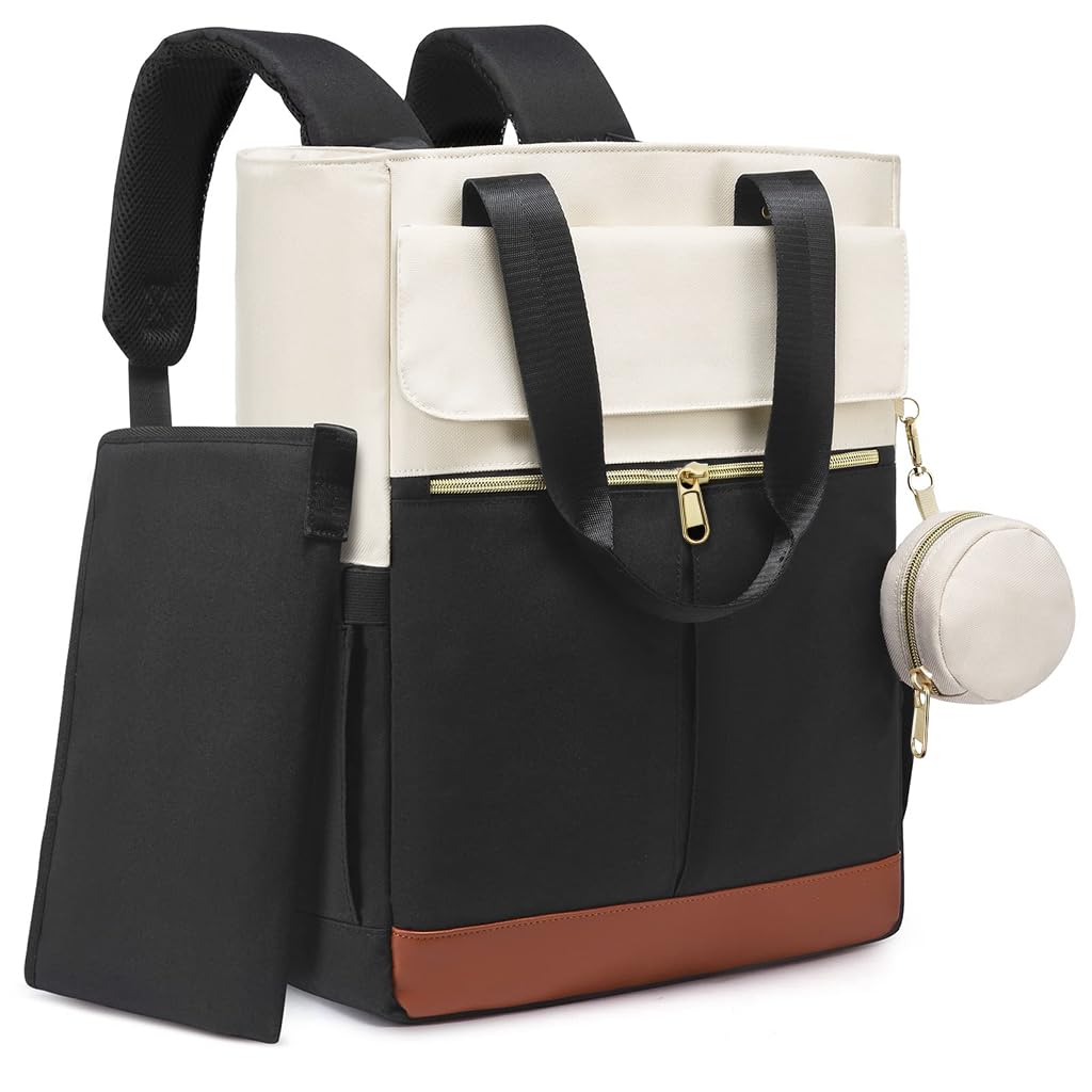 PALAY Diaper Bag Backpack for Travel with Changing Pad and Multi Pockets | Black Large Capacity