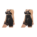 PALAY Hip Pads for Women with High Waist Butt Lifter Design 2PCS Black | 74cm Waist