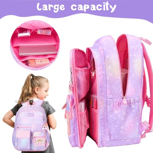 PALAY® School Backpacks for Girls Gift Backpack for Kids 6-12 Years Old