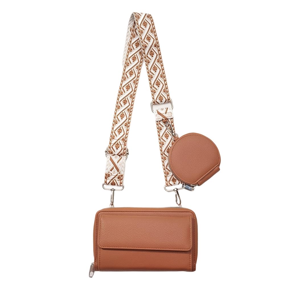 PALAY Crossbody Bag for Women featuring Adjustable Nylon Strap & PU Leather Design | Compact Phone and Card Organizer